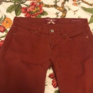 Lucky beans burnt orange jeans